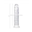 Dildo A-Toys by TOYFA Chard, TPE, transparent, 20 cm