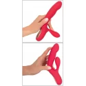 Wibrator ze stymulacją łechtaczki You2Toys Thumping Rabbit