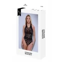 BACI JACQUARD BODYSUIT BLACK, OS