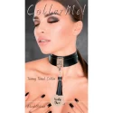 KINKY DIVA TEASING TASSEL COLLAR SILVER