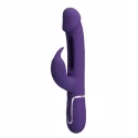 PRETTY LOVE - Kampas Rabbit 3 in 1, multifunction vibrator with tongue violet