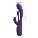 PRETTY LOVE - Shonia Dark Purple, Twinkled Tenderness, 7 thumping functions 7 vibration functions