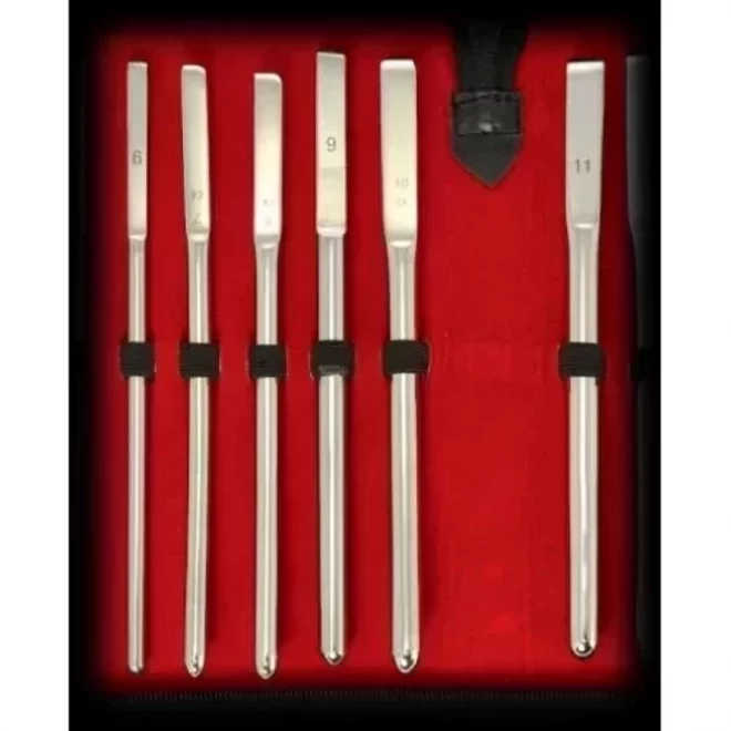 Zestaw 6 dilatorów do cewki moczowej Black Level Set 6-11 mm