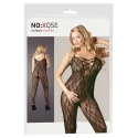 Bodystocking ze ozdobnym dekoltem