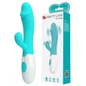 PRETTY LOVE - Snappy light blue, 30 vibration functions