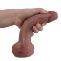 DILDO SILIKONOWE 20.6 CM NATURAL PLAY D2