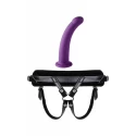 VIRGITE UNIVERSAL HARNESS WITH PURPLE DILDO SIZE L PURPLE