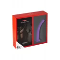 VIRGITE UNIVERSAL HARNESS WITH PURPLE DILDO SIZE L PURPLE