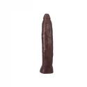 Damion dayski - realistic ultraskyn dildo - 12 / 30 cm - chocolate