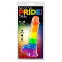 Pride! silicone dildo