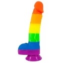 Pride! silicone dildo