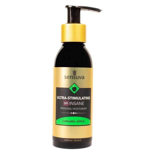 SENSUVA ON INSANE ULTRA-STIMULATING PERSONAL MOISTURIZER CARAMEL APPLE 125ML