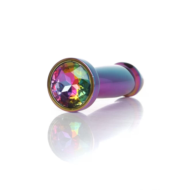 Plug-Jewellery Multicolour Penis PLUG- Clear S