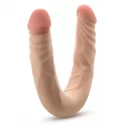 Dwustronne dildo Dr. Skin Plus Posable Double Dong