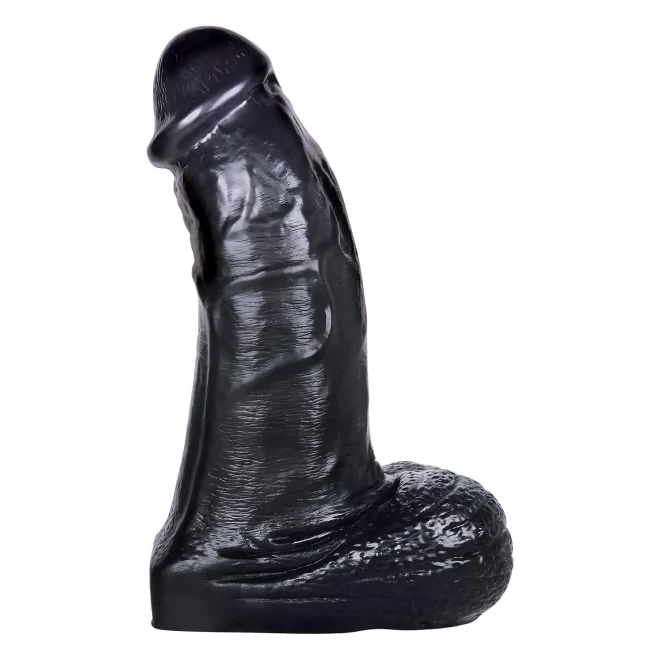 NMC 10.5 INCH PVC GIANT DILDO BLACK