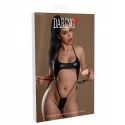 Body Daring Intimates Wetlook Bodysuit With Halter
