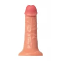 Realistic dildo Caliber 16/4 , PVC, flesh, length 16cm, diameter 4cm