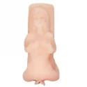 Vibrating And Realistic Feeling Vagina Masturbator Sleeve For Men