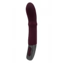 NMC 7 INCH SILICONE RECHARGEABLE VIBRATOR RUBINE RED