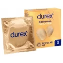 Durex prezerwatywy sensual no latex 3 szt