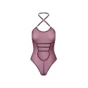 Promees batty burgundy body xs/s