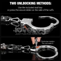 KAJDNAKI REBELLION HEAVY METAL HANDCUFFS (BRONZE)