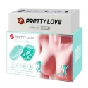 ABS, 3 intensities of electric stimulation, 7 vibration settings, USB rechargeable.