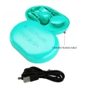 ABS, 3 intensities of electric stimulation, 7 vibration settings, USB rechargeable.