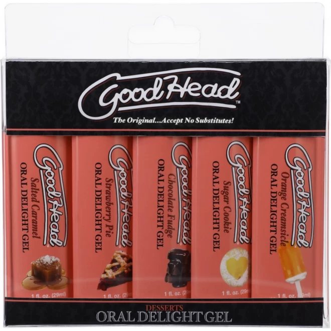 Oral delight gel - desserts - 5 pack - 1 fl oz / 29 ml