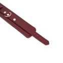 Liebe seele kajdanki wine red handcuffs