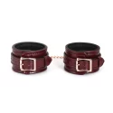 Liebe seele kajdanki wine red ankle cuffs