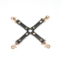 Liebe seele uprząż bondage black organosilicon hogtie