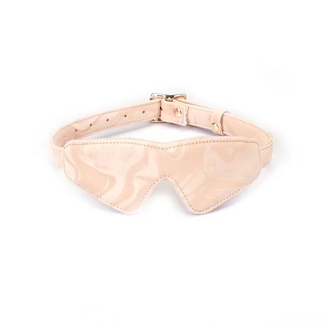 Liebe seele maska na oczy boudoir amor pink blindfold