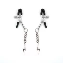 Liebe seele klamerki na sutki silver lightning nipple clamps