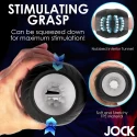 Vibrating and squeezing masturbator - 10x
