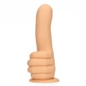 Dildo z przyssawką w kształcie dłoni