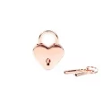 Liebe seele kłódka gold heart shape padlock (2pcs a set)