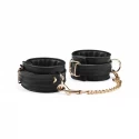 Liebe seele kajdanki black organosilicon wrist cuffs
