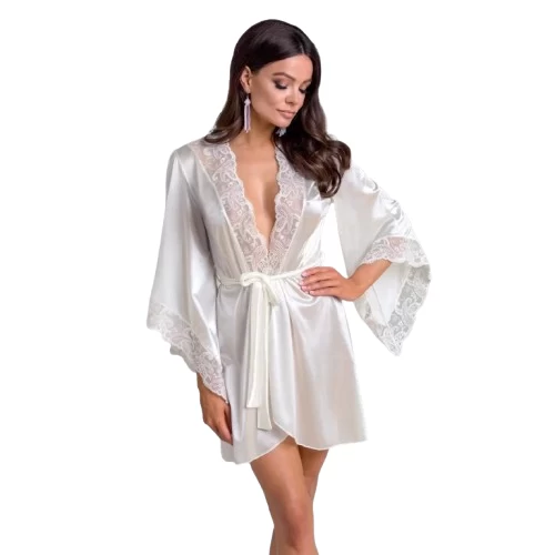 Bielizna-INOE PEIGNOIR ecru S/M - Casmir