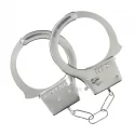 Classic metal handcuffs