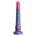 COLOURS STACKED 9 INCH DILDO RED/GOLD