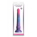 COLOURS STACKED 9 INCH DILDO RED/GOLD