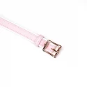 Liebe seele maska white & pink fairygoat leather blindfold