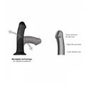 Strap On Me z dildo Dual Density Buigzame L