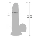 Dildo realistyczne Inferno Hidden Desire 16 cm