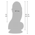 Dildo Hidden Desire Inferno Fat Boys 19 cm