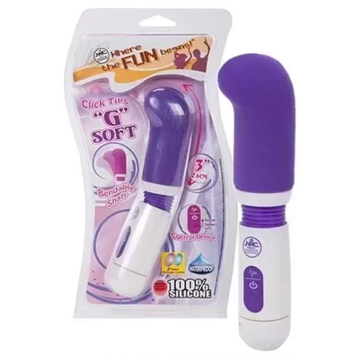 Wibrator do stymulacji punktu G Click Tips G- Soft