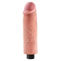 Super realistyczny wibrator z przyssawką King Cock Vibrating Cock 10