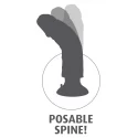 Super realistyczny wibrator z przyssawką King Cock Vibrating Cock 10