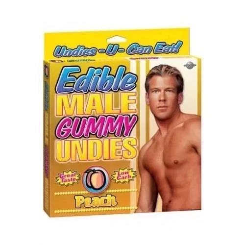 Jadalne majeczki męskie o smaku brzoskwini Edible Male Undies